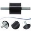 4x Air Conditioning Heat Pump Anti-vibration Feet Anti-vibration Dampers M8 Carousel 4