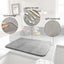 2 Pack Microfiber Dish Drying Mat, Absorbent Dish Drainer for Kitchen Count Carousel 4