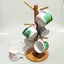 Bamboo Coffee Mug Holder Tree, Thicker Base Coffee Cup Holder Stand for Cou Carousel 5