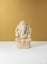 Lord Ganesh Statue - Fiber Cement - Cream & Gold Finish - 90cms Carousel 2
