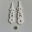 ONE PAIR of White Cuckoo Clock Hands – 8 Sizes Available Carousel 1