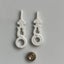 ONE PAIR of White Cuckoo Clock Hands – 8 Sizes Available Carousel 4