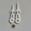 ONE PAIR of White Cuckoo Clock Hands – 8 Sizes Available Carousel 6