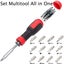 Screw Driver,Multi Screwdriver 13-in-1 Screw Driver Adjustable Screwdriver Carousel 1