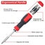 Screw Driver,Multi Screwdriver 13-in-1 Screw Driver Adjustable Screwdriver Carousel 3