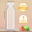 3 Pack 12 Oz Juice Bottles Plastic Mini Fridge Bottles, Leak Proof, Beverag Carousel 3