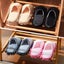 4 Pair Washable Mop Shoes,Removable Microfiber Cleaning Slippers,Mopping Sl Carousel 5