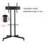 TV Stand with Wheels 32-70" New Carousel 3