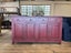 Large Rustic Distressed Red 4-Door 4-Drawer Sideboard / Buffet Carousel 3