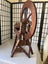 Traditional Wooden Spinning Wheel Carousel 5