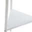 Aero Coat Rack with Storage Shelves - White Carousel 10
