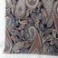 Vintage Paisley Silk Fabric Piece Carousel 6