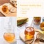 Honey Pot with Dipper and Lid Glass for Home Kitchen, Heat Resistant 8.4oz Carousel 3