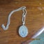 Stirling silver locket and chain Carousel 3