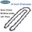 14 Inch Chainsaw Chain 50 Drive Links, 3/8" Pitch Carousel 1