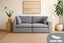 FAIRFIELD Feather-Filled Sectional Modular Sofa Range - 2PC Combo Set (Cornerx2) Carousel 1
