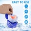 2 Pack Colors Denture Bath Case Cup Box Holder Storage Soak Container with Carousel 4