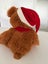 Lovely Soft Brown 2008 Christmas Santa Bear with hat and scarf with Icicle on it Carousel 3