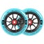 MADD GEAR 120MM SYNDICATE AR WHEELS BLACK / TEAL PAIR Carousel 1