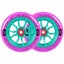 MADD GEAR 120MM SYNDICATE AR WHEELS PINK / TEAL PAIR Carousel 1
