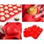 ZeenArt 3 Pack Mini Muffin Pan, 24 Cups Nonstick Silicone Cupcake Pan, Pan Carousel 6
