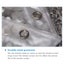 1PC Shower Curtain with Hooks PVC Waterproof Mildew Resistant Antibacterial Carousel 5