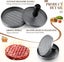 Stainless Steel Non Stick Hamburger Mold Press With 100 Silicone Paper Shee Carousel 3