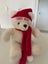 Vintage Farmers Santa Bear with Hat and Scarf Carousel 6