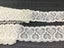 Ivory stretch lace trim - 2 lengths Carousel 2