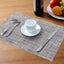 PVC Placemat, 6 PCS of Non-Slip Heat Resistant Place Mats, Washable Vinyl P Carousel 5