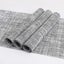PVC Placemat, 6 PCS of Non-Slip Heat Resistant Place Mats, Washable Vinyl P Carousel 8