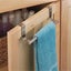 3Pcs Over Door Stainless Steel Towel Holder Rack for Bathroom and Kitchen Carousel 4