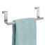 3Pcs Over Door Stainless Steel Towel Holder Rack for Bathroom and Kitchen Carousel 6