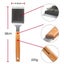 Stainless Steel Barbecue Cleaning Brush With Wood Handle For Grill Care Carousel 2