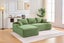 ASHFORD Fabric Sectional Compressed Sofa (Green) - Chaise Facing Left Carousel 5