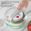 Vegetable Dryer Salad Spinner Hand Press Spinner Machine Vegetables Strainer Carousel 3