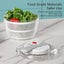 Vegetable Dryer Salad Spinner Hand Press Spinner Machine Vegetables Strainer Carousel 4