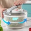 Vegetable Dryer Salad Spinner Hand Press Spinner Machine Vegetables Strainer Carousel 6