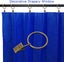 90 Pack Curtain Rings with Clips, Drapery Clips with Rings, Hangers Drapes Carousel 3