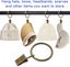 90 Pack Curtain Rings with Clips, Drapery Clips with Rings, Hangers Drapes Carousel 5