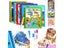 Montessori Toys Magic Water Painting Coloring Book For Children's Learning Carousel 1