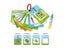 3 Types Reusable Water Drawing Card 1 Magic Pen Recognize Painting Board For Carousel 2