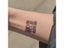 Creative Love QR Code Temporary Tattoo Sticker For Adults Wrist Body Art Carousel 2