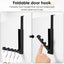Over The Door Hooks Hanger,Foldable Over Door Drying Laundry Rack Hooks for Carousel 5