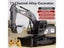 RC Excavator Dumper Car 2.4G Remote Control Alloy Engineering Vehicle Crawler Carousel 1