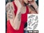 Temporary Tattoo Sticker Sketch Line Peony Water Transfer Rose For Women Carousel 1