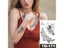 Temporary Tattoo Sticker Sketch Line Peony Water Transfer Rose For Women Carousel 4