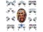 3D Rhinestone Bright Face Stickers For Festival Glitter Makeup Jewelry Sticker Carousel 3