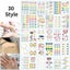 Butterfly Rainbow Temporary Tattoo Stickers For Face Hand Waterproof Carousel 2
