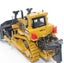 Die-cast Alloy Bulldozer Model Scale, 1:50, Metal, Huina 1700 Carousel 7